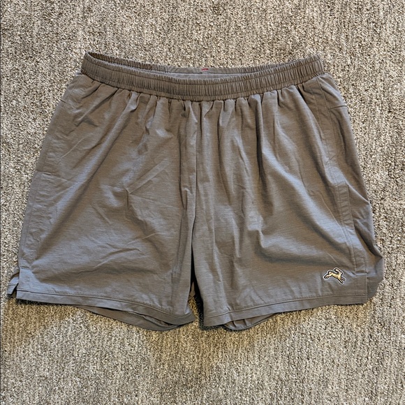 Tracksmith Gray Men's Athletic Shorts - Picture 1 of 3